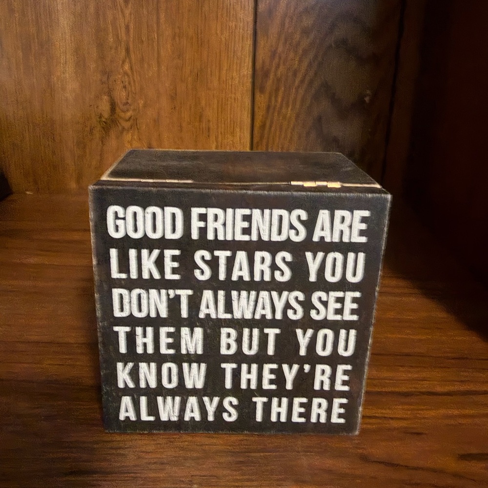 Primitives by Kathy Black and White Friendship Block